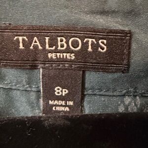 Talbots Dark Teal Lace Dress